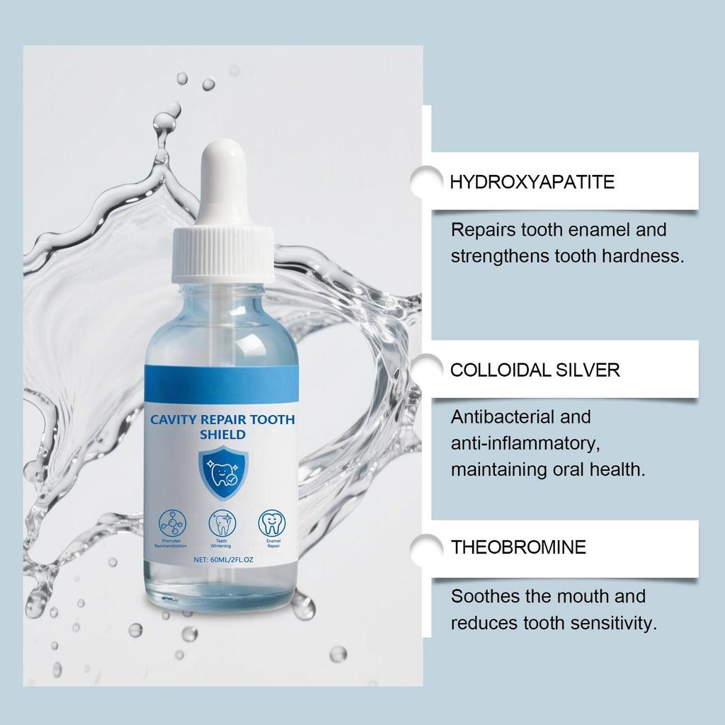 Жидкость для лечения кариеса Удаление зубного налета зубного камня Облегчение боли Глубокая чистка Отбеливание зубов Защита от кариеса Сыворотка Эссенция