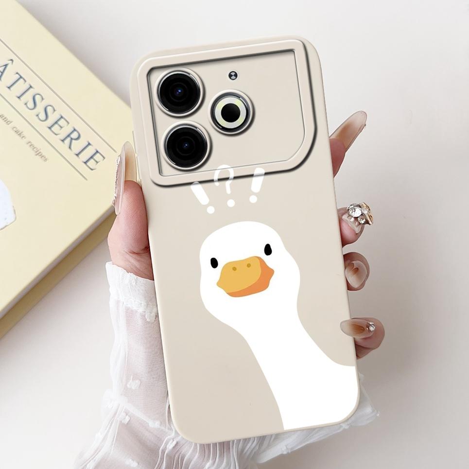 Cartoon Fashion Back Cover For Tecno Pova 6 Neo Pova6 Neo Phone Case Silicone Soft TPU Dragon Astronaut Black Cat Funda Bumper