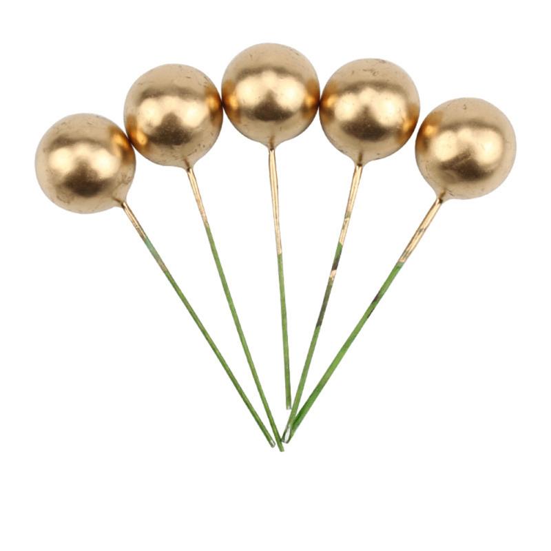 5 шт., золотой шар, серебряный шар, топпер для торта, декоративный плагин для торта «С Днем Рождения»