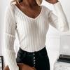 Autumn Top Close-Fitting Stretchy Skin-Touch Trendy Women Winter Slim Bottoming Blouse Female Clothing