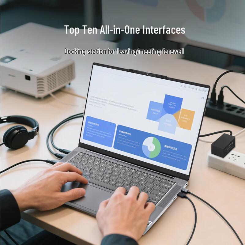 Lenovo ThinkBook 14+ ИИ Тонкий и легкий ноутбук (Китайская версия)