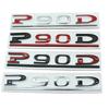 Автомобиль 3D Металл P75D P85D P90D P100D Логотип Наклейки Стикеры Для Tesla Model 3 XSY Багажник Буквы Эмблема Значок Наклейки