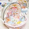 Labubu Baby Stroller Storage Box Doll Decor Space Module Doll Sleep Cradle Cart Dolls Bed Furniture Accessories Gift