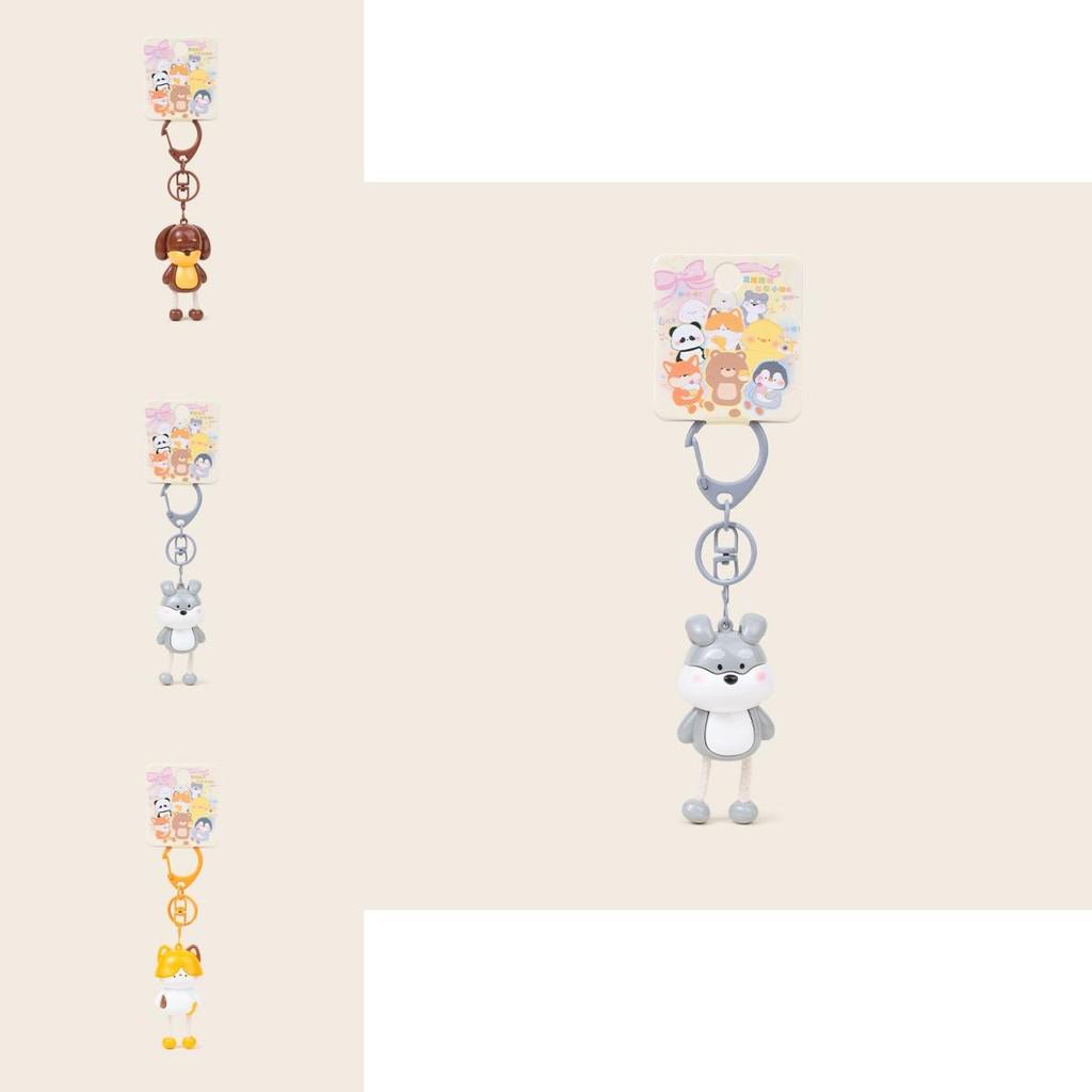 Брелок Животное Кошка Лягушка Панда Собака Медведь Животное для Милого Подарка и Декора