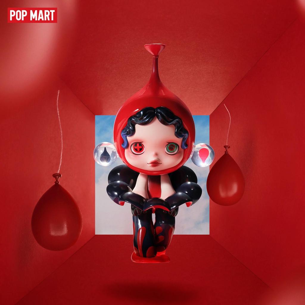 POP MART SKULLPANDA Серия «Образ реальности» [1 шт.] Pop Mart Гашапон Фигурка-сюрприз Пластиковая модель Премиальная игрушка ПВХ Мягкий винил Оригинальный персонаж