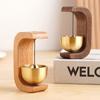 Japanese Entrance Wireless Doorbell Shopkeeper Bell Wind Bell Door Opening Wooden Clock Reminder Wind Chime Home Door Bell Decor