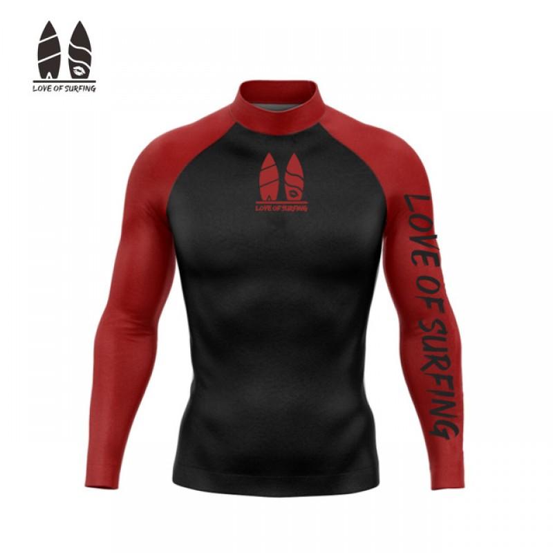 RT Mens Womens Long Sleeve Rash Guard UPF 50 Surfing Suit Swimming Beach Water Sports