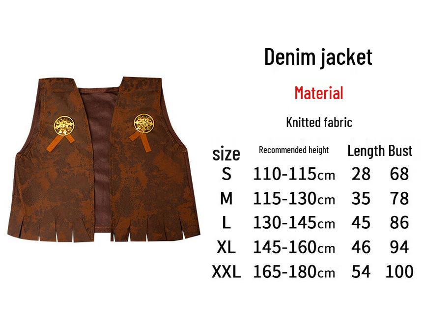 Набор костюмов для взрослых в стиле вестерн-ковбой на Хэллоуин