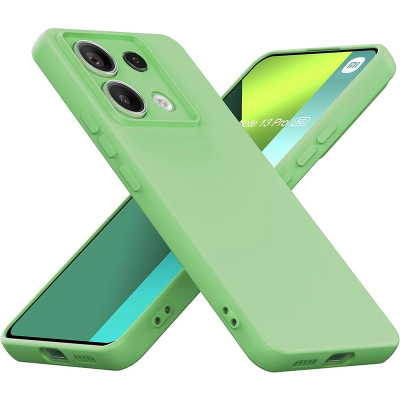 Жидкий силиконовый чехол для XiaoMi RedMi Note 13 Pro 5G/POCO X6 5G Жидкий силиконовый чехол, глобальная версия, защитный чехол для камеры всего тела, силиконовый чехол