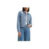Джинсовая куртка с принтом сердец Levis Женские куртки Синий 29945-0146