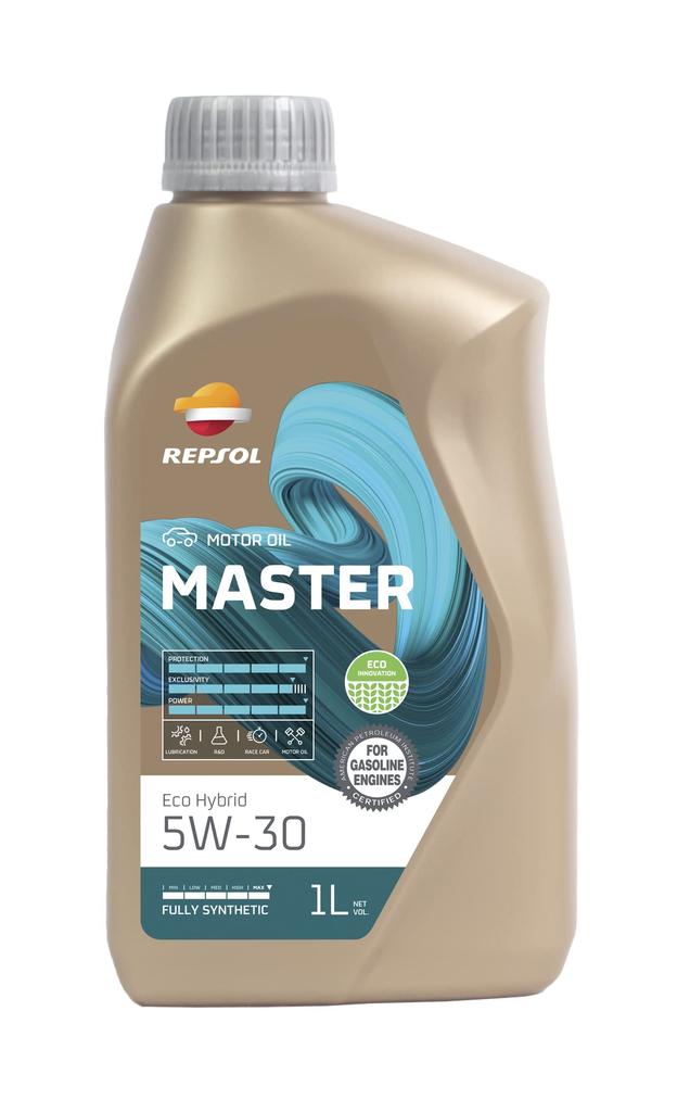 007405 REPSOL Master Eco Hybrid 5W-30 SP-RC 1L Engine Oil for Automobiles