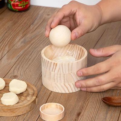 Деревянный Дерево Пельменница Форма для лепки пельменей Кухонные Аксессуары для Выпечки