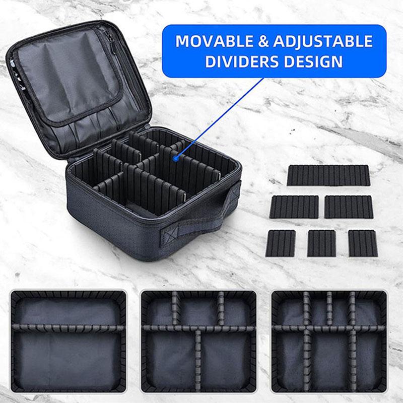 Новая косметичка для женщин, дорожная водонепроницаемая необходимая кисточка для красоты, инструмент для вышивания, косметический чехол, профессиональная коробка для макияжа