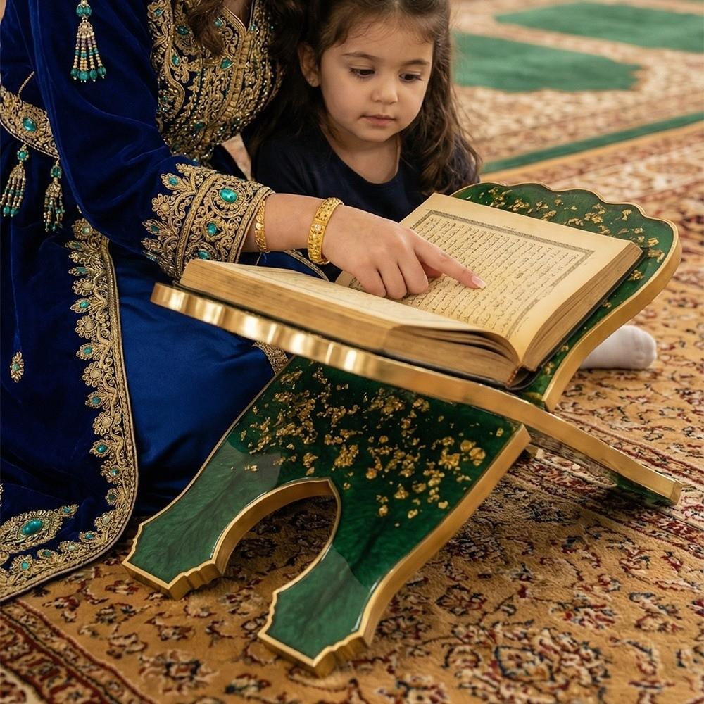 Unique Design Epoxy Resin Mold DIY Tool Reading Rack New Book Holder Mold  Desk Decoration