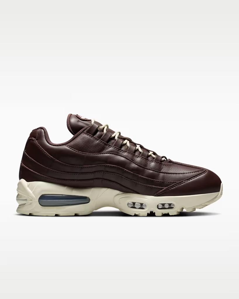 IM0696-200 Nike Air Max 95 Big Bubble Кожаный Барокко Коричневый Черный (Мужской)
