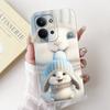 Для Xiaomi Poco C85 4G Милый Кролик Кошка Мультяшный Чехол Для Poco C85 C 85 4G Ударопрочный Мягкий Силиконовый Чехол