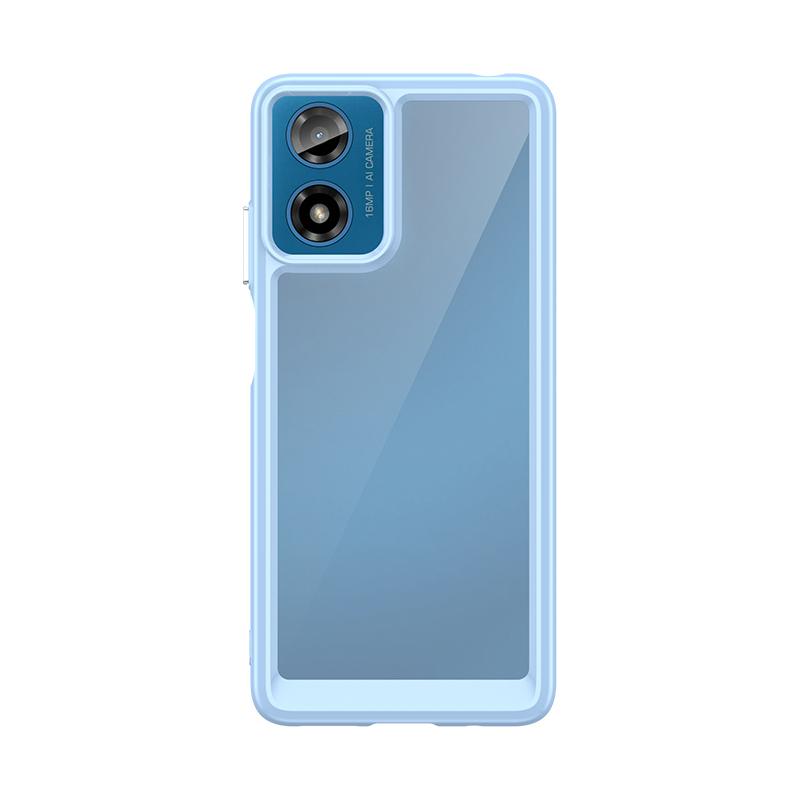 Прозрачный чехол для телефона Motorola Moto G04s Силиконовый цветной задний чехол Чехол Moto G04s Для Moto G04s G34 G24 G54 G64 5G