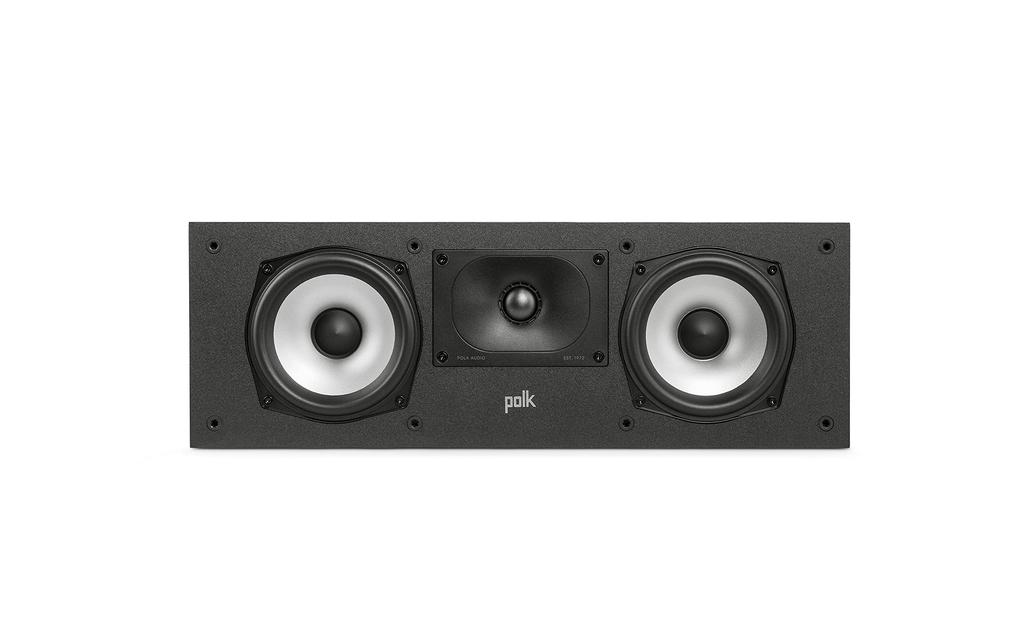 POLK AUDIO Monitor XT Series Center Speaker Matte Black MXT30