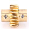 Industrial Robot 10:1 Worm Wheel Bronze Worm Gear Metal Worm Set Industrial Robot Parts