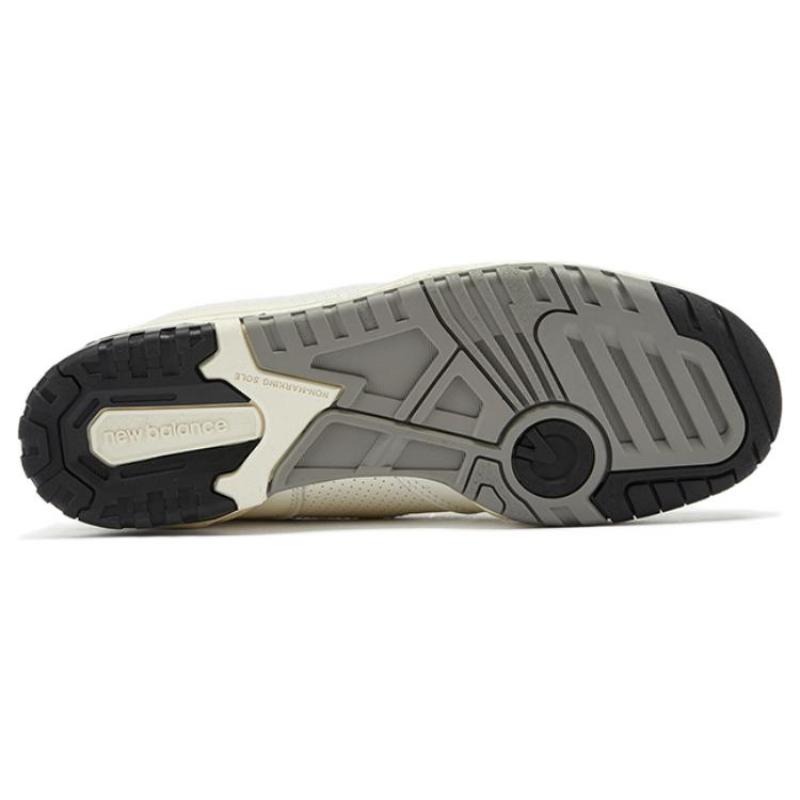 New Balance 550 Кремово-черные мужские кроссовки BB550LWT