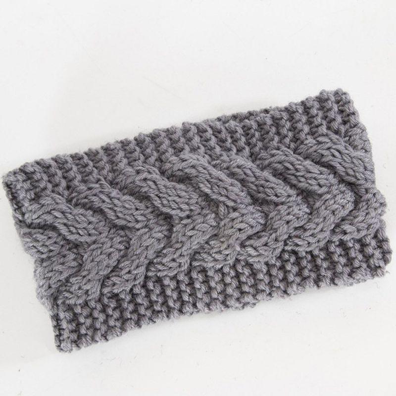 Повязка на голову для мужчин и женщин, повязка на голову, утолщенная флисовая подкладка, вязаные чехлы для ушей