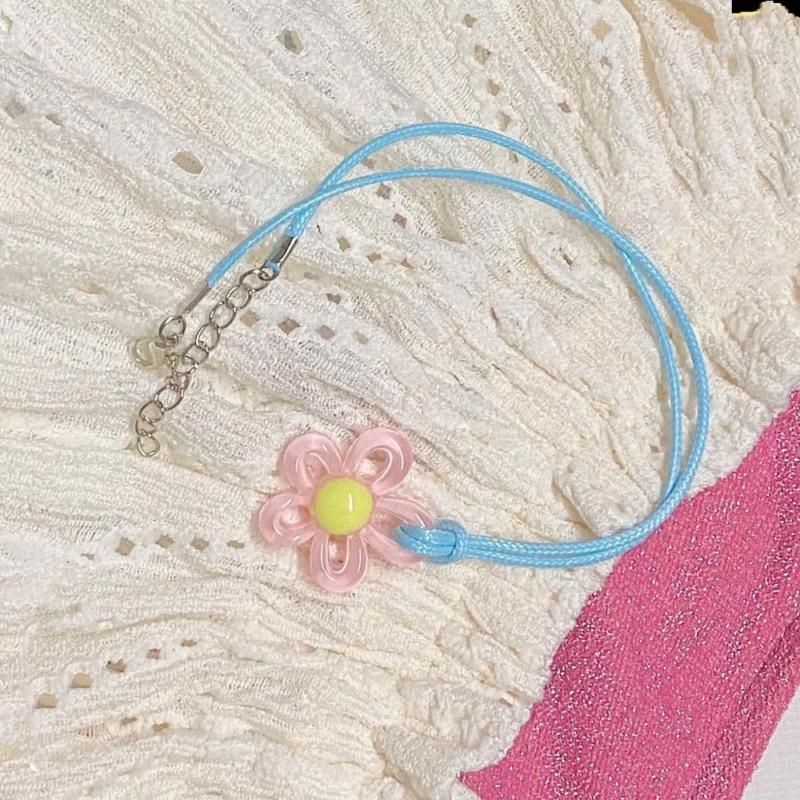 Разноцветные цветочные подвески DIY Ожерелье Браслет Серьги Основа для подвески для изготовления ювелирных изделий Фурнитура Подарок на День святого Валентина