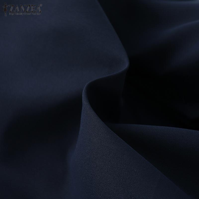 ZANZEA Женский модный пиджак с воротником и длинным рукавом в полоску