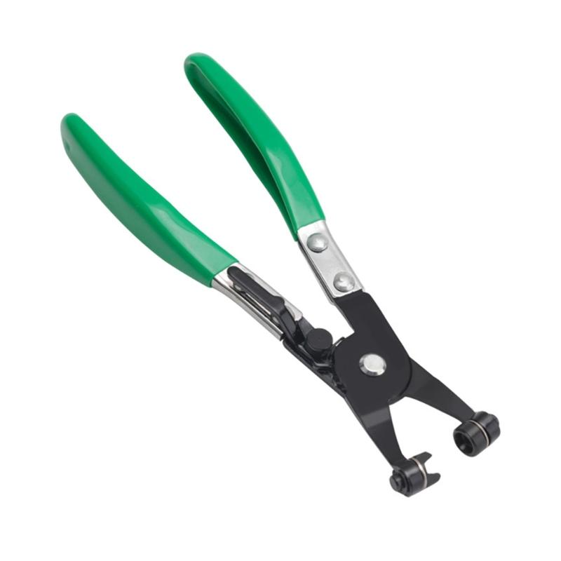 Hose Clamp Plier Auto Hose Locking Tool Swivels Flat Band for Removal Installation of Rings Type Hose Clamps Repair Tool