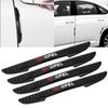 4Pcs For Opel Astra Insignia Corsa Zafira Antara Car Door Rearview Mirror Silicone Anti-Collision Bumper Protector Strip Sticker Kt2
