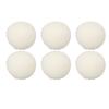 6pcs New Zealand Wool Fabric Softener Balls Hypoallergenic Laundry Dryer Balls  For Clothes