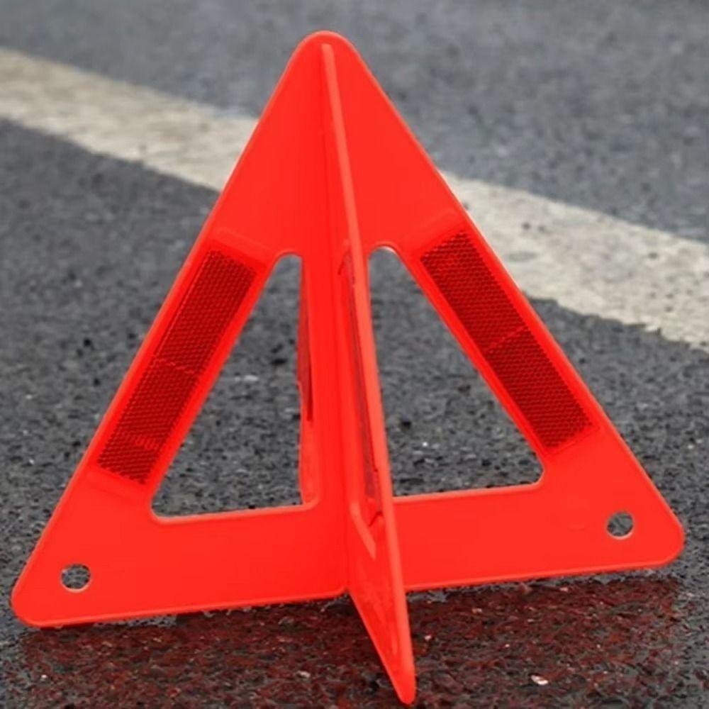 Plastic Car Emergency Breakdown Warning Foldable Stop Sign Reflector  Car Accessories