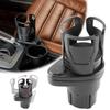 Adjustable Dual Cup Holder Car Mount Multifunction New Car Cup Holder Expander Adapter with Mobile Phone Holder Function