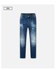 Spring Washed and Ripped Classic Men's Jeans