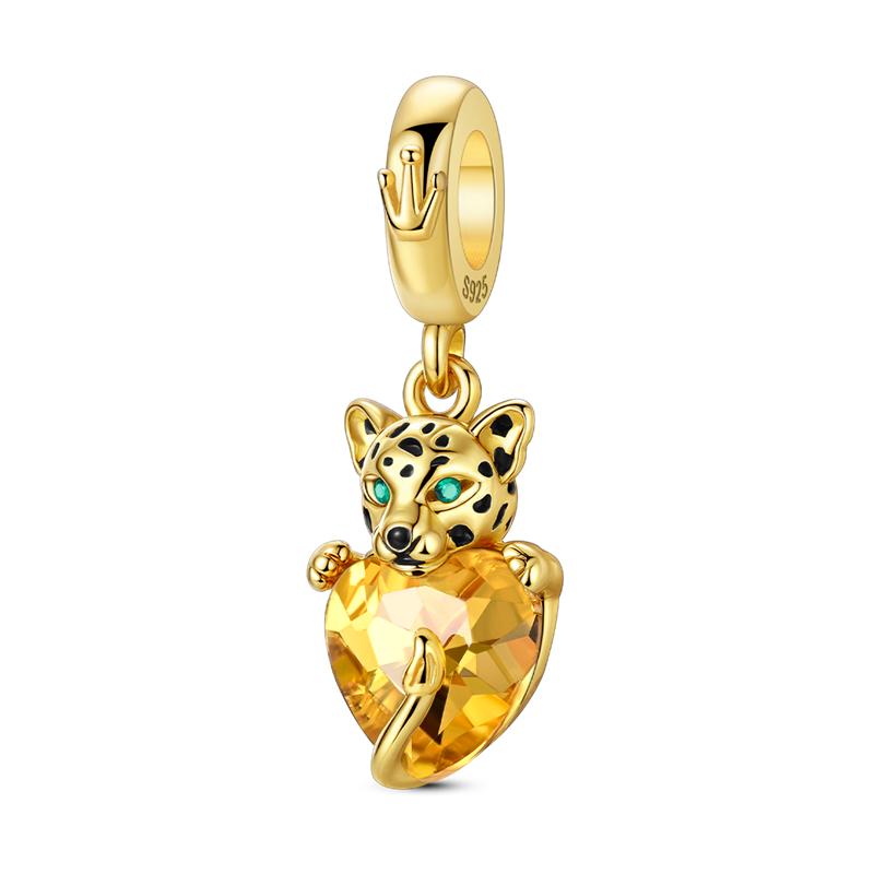 copper Colorful Charm Bead Charms Bead Sparkling Inlaid Zirconium Pendants Compatible With Authentic Accessories Bracelets Jewellery Gift