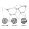 2pcs VOPHA Anti Blue Light Square Prescription Spectacles Women Men Spring Leg Farsightedness Glaasses +0.5 +1.0 To +3.0