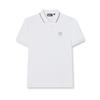 Heritage Series Knitted Short Sleeve Polo Shirt Men Tops Standard-White F11M428119FWT
