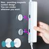 2 Pair Storing PP Material Useful Easy Installation Nail-free Traceless Socket Holders Socket Holders