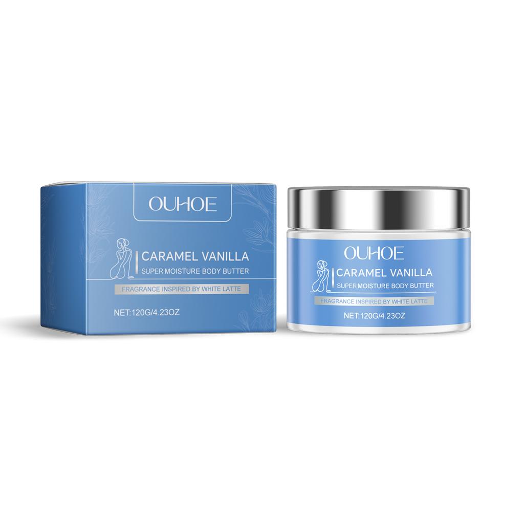 Увлажняющий лосьон для тела с ароматом карамели и ванили. Мягкое питательное увлажнение для сияющей, мягкой кожи.