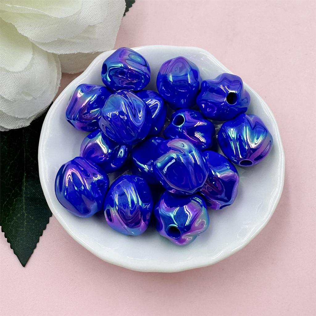 Ювелирные аксессуары Серьги Magic Color Making Креативные бусины Свободные браслеты своими руками 21 мм Мода 15 шт. Гетеротипный акрил