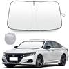 Windshield Sunshade for Honda Accord Sedan 2018-2022 Sunshade Window Sun Visor Protector Foldable Blocks UV Rays
