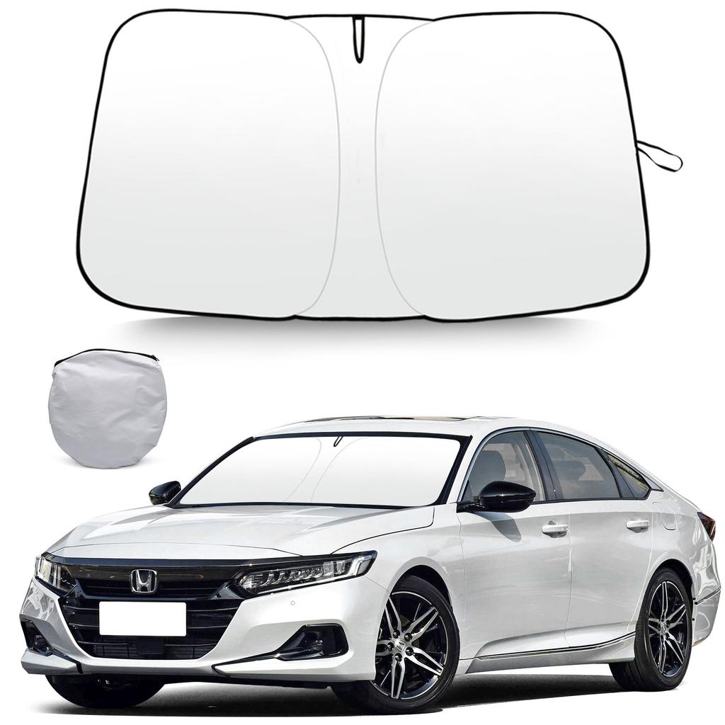 Windshield Sunshade for Honda Accord Sedan 2018-2022 Sunshade Window Sun Visor Protector Foldable Blocks UV Rays