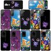 Чехол для iPhone 16 15 Xiaomi Redmi Note 14 13 12 11 Pro Max X 8 9 16e Samsung Galaxy S25 S24 S23 Moto A4 OPPO Huawei GO Gengar Pikachu Phone Case