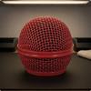 Проводные Микрофоны Решетка Резьбовое Основание Ручной Микрофон Запасная Головка Передняя Сетка Куполообразный Сплав Аудио