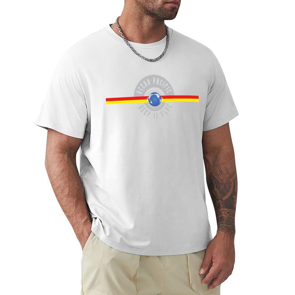Keep It Blue With Ocean Pacific TShirt man t shirt oversize tshirts man oversized t shirts for men