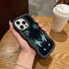 Чехлы для телефонов N96 Tiger eyes design Macaron Wavy Edge для iPhone 16 Pro Max Samsung S24 Plus S23 Ultra A35 A05s Xiaomi Redmi Note 13, противоударный чехол