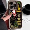 N108 Happy New Year Christmas Desig Soft Angel Eyes Phone Cases for Samsung S23 S24 Ultra S21FE A54 A34 A13 A14 A06 A24 Realme12 OPPO Shockproof Cover