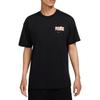 Nike T Shirts Men's Black Crew Neck Moderate Straight Fit FZ5386-010