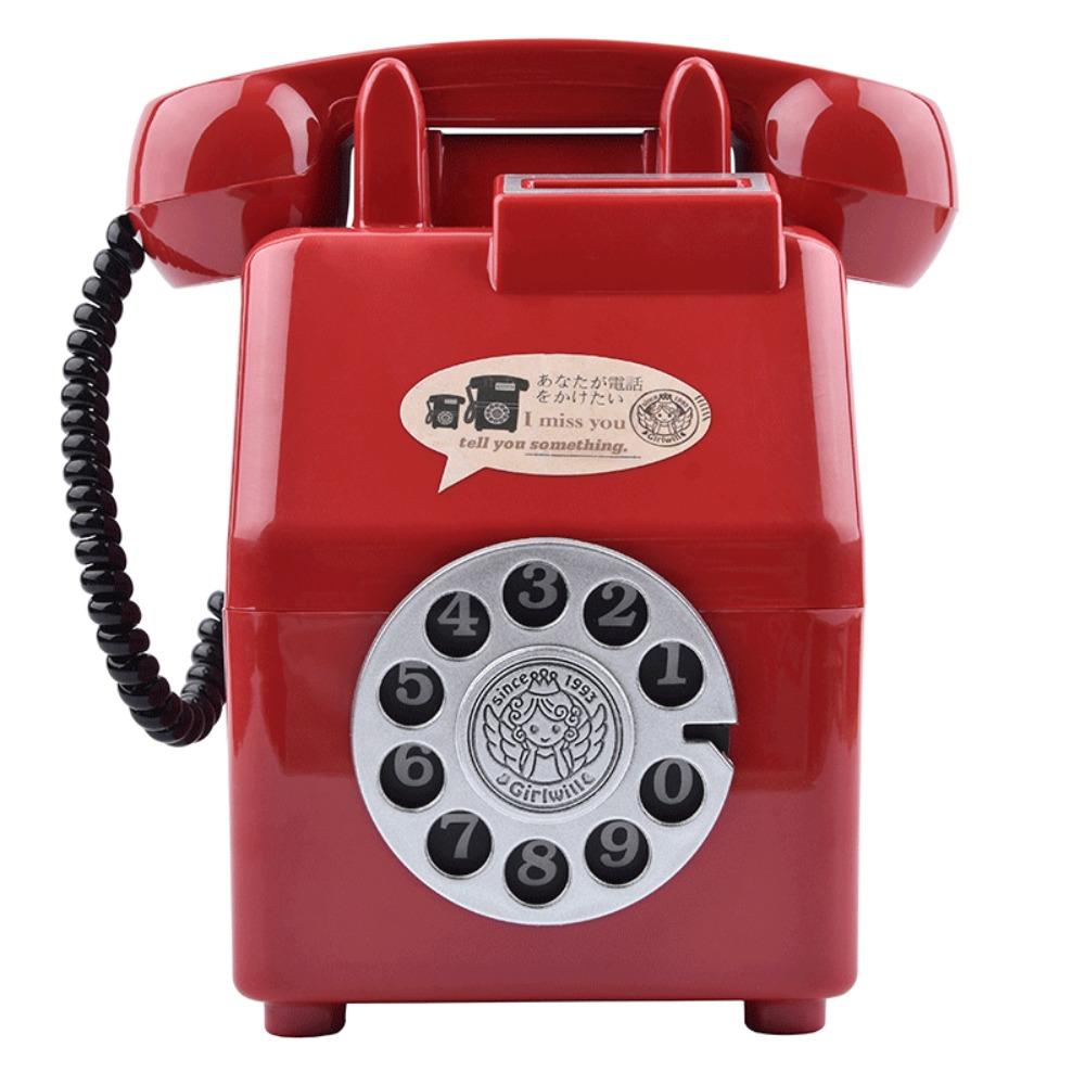 Ретро Телефон Копилка Креативный Подарок Копилка Милая Копилка Дети
