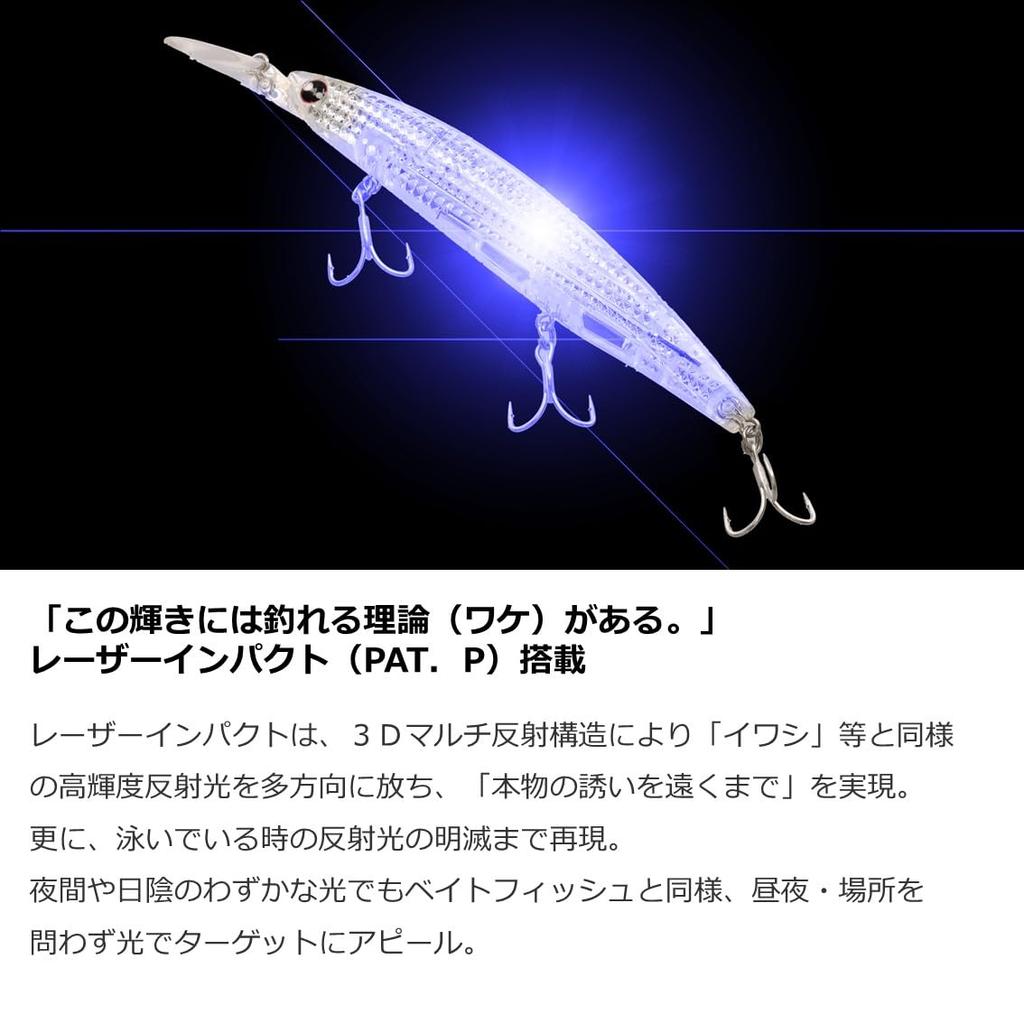 Daiwa SLZ Set Upper Blue Pink 125SDR-LI Minnow/Lure (LI Sardine)