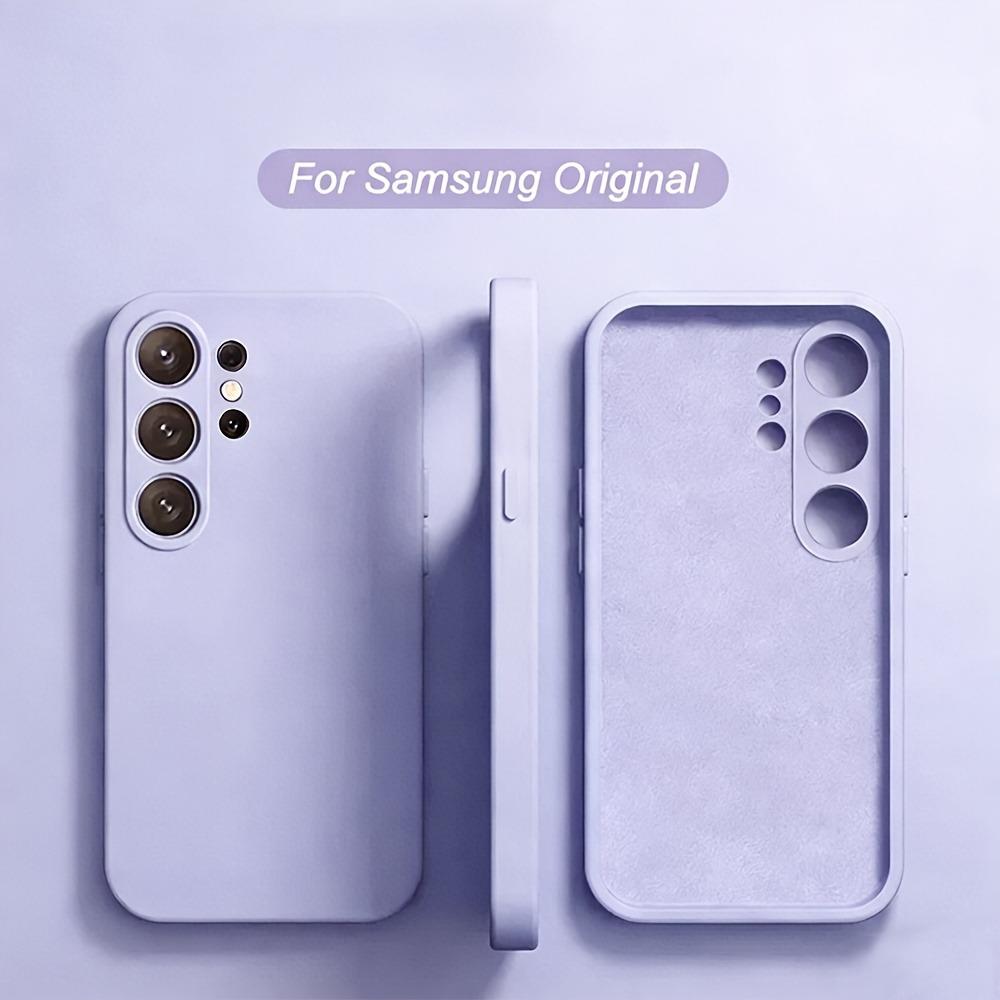 Чехол S26 Ultra Plus Жидкий силиконовый чехол для телефона Samsung Galaxy S26 S25 S24 Ultra Plus S 26 Ultra Чехлы Ударопрочный Мягкий чехол